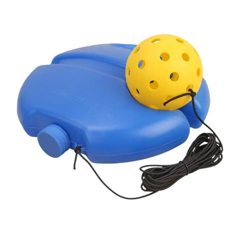 Solo Pickleball Rebound Trainer with Tethered Ball & Stability Base