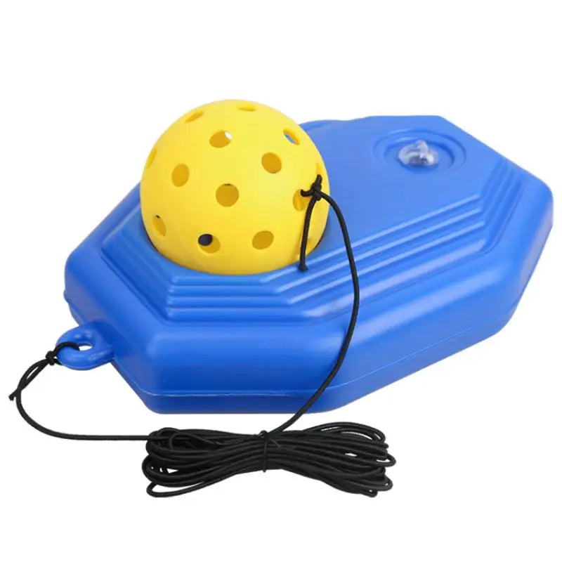 Solo Pickleball Rebound Trainer with Tethered Ball & Stability Base