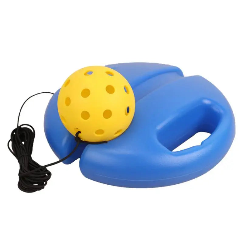Solo Pickleball Rebound Trainer with Tethered Ball & Stability Base