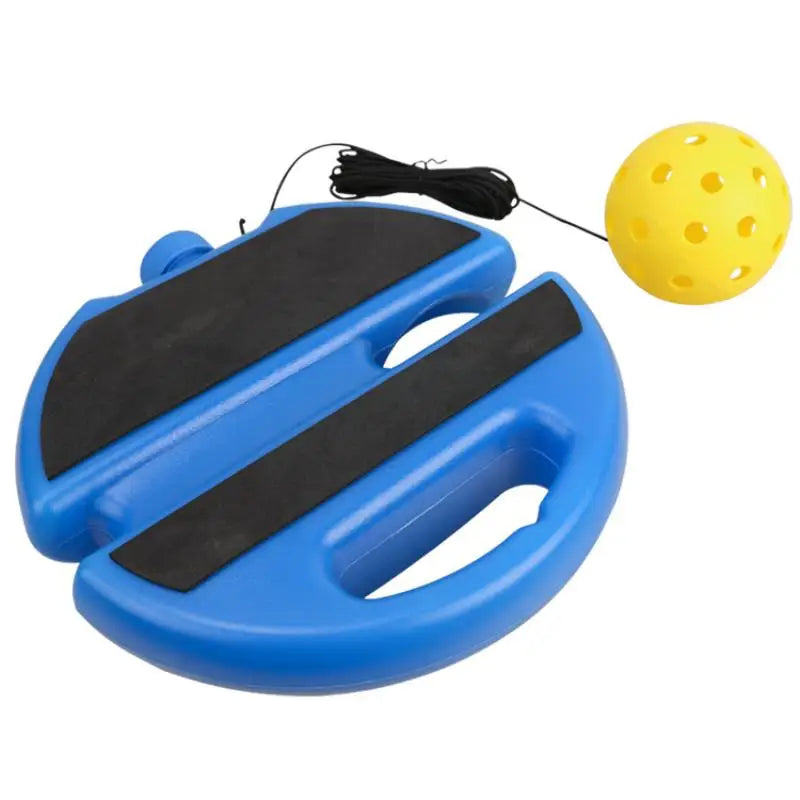 Solo Pickleball Rebound Trainer with Tethered Ball & Stability Base
